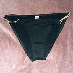 ERES black bottom swimsuit size 44 US M/L
